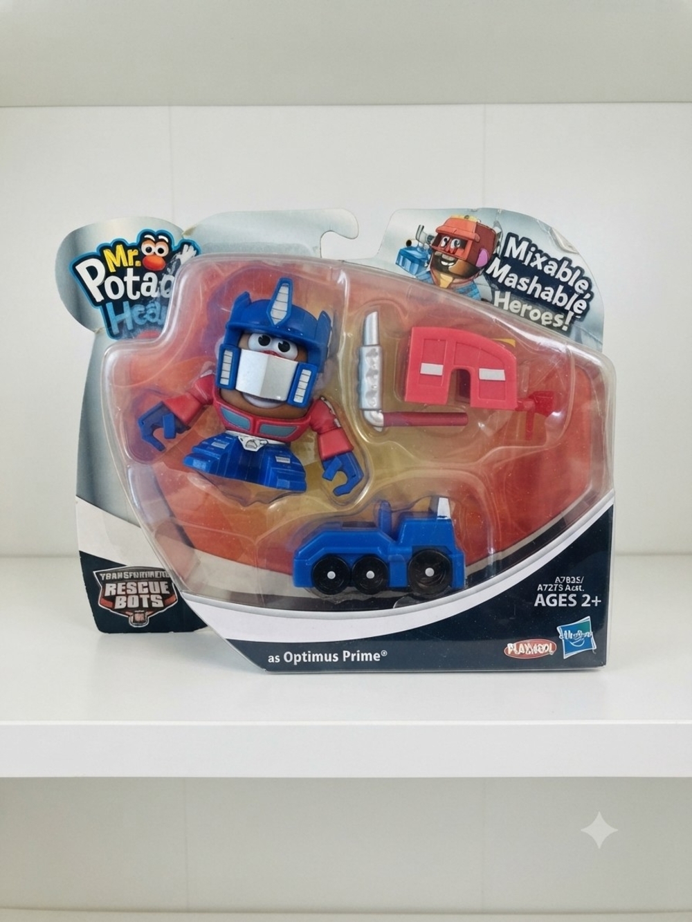 2013 Hasbro Mr Potato Head Mixable Mashable Heroes - Optimus Prime  (0188)